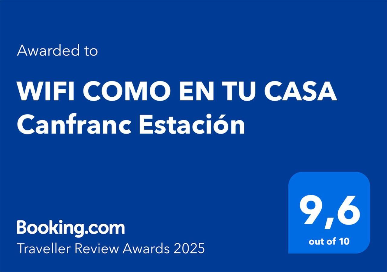 WIFI COMO EN TU CASA Canfranc Estación Exterior foto